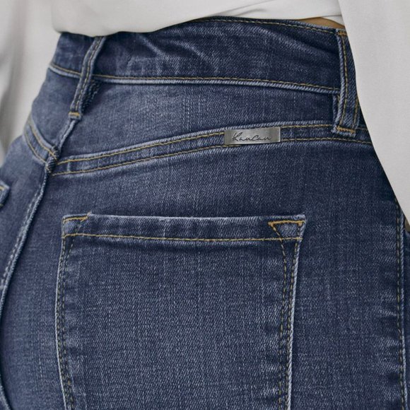 New KanCan High Rise Shorts Button - Picture 5 of 7